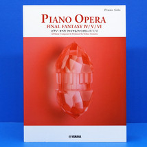 Final Fantasy IV V VI Piano Opera Sheet Music Album Soundtrack Book 4 5 ... - £32.10 GBP