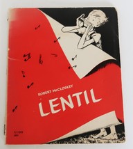 Vintage 1968 Scholastic Book &quot;Lentil&quot; Robert McCloskey - £9.59 GBP