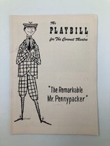 1954 Playbill Coronet Theatre The Remarkable Mr. Pennypacker Martha Scott - £22.37 GBP