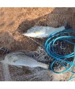 6/8/10/12/16FT Fishing Cast Net Bait Easy Throw Hand Cast Strong Nylon M... - $357.17 MXN+