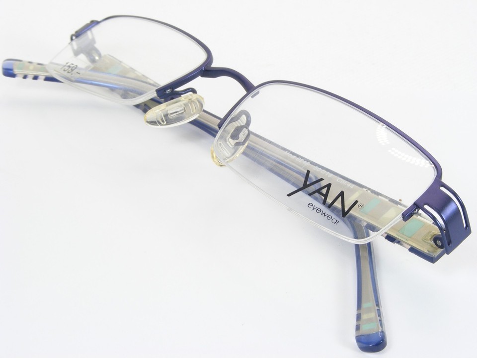 YAN by BoDe 6246 44 Violet UNIQUE RARE EYEGLASSES GLASSES 50-19-140mm Germany Item image 4