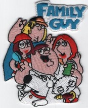 The Family Guy Main Cast and Series Name Embroidered Patch NEW UNUSED - £4.59 GBP