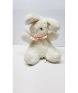 Cute  PRESTIGE ΤΟΥ CORP Bunny Rabbit Plush Stuffed Animal Pink Ribbon 19... - $543.66 MXN