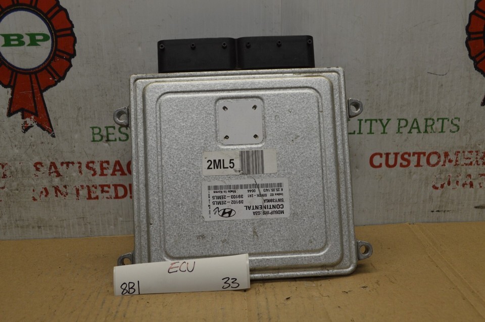 2014-17 Hyundai Elantra Engine Control OEM 391022EML5 Module 33-8b1 - $29.39