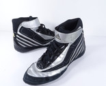 Adidas Tyrint V Mens Size 6 Black Metallic Silver Wrestling Shoes G03724 - $31.49