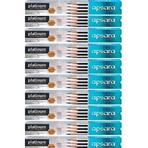 Apsara Platinum Extra Dark Pencil For Good Hand writing Pack Of 10 Box O... - £18.24 GBP