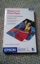 043 New Sealed Epson Glossy Paper 4x6 50 Sheets - $9.99