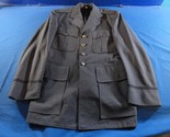 VINTAGE 4 BUTTON MEN&#39;S COAT JACKET UNIFORM DRESS BLUE OFFICER USAF AIR F... - $56.79