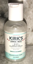 Kirks 3 in 1 Head to Toe Nourishing Cleanser Fragrance Free 2 fl oz-SHIP N 24HRS - £3.79 GBP