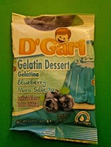 2 Pack D'gari Gelatin Dessert Blueberry FLAVOR/GELATINA De Mora Silvestre - $11.88