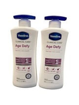 2x Vaseline Clinical Care Age Defy Aging Skin Rescue Moisture Lotion 13.5oz - £22.82 GBP
