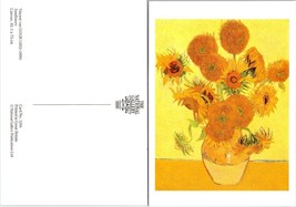 England London The National Gallery Vincent Van Gogh Sunflowers VTG Postcard - £7.51 GBP