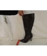 Nine West Blaker Knee High Boot Women&#39;s 9 LEFT BOOT ONLY Brown Full Zip ... - €17,58 EUR