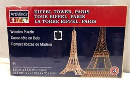 ARTMINDS WOODEN PUZZLE EIFFEL TOWER PARIS - £6.95 GBP