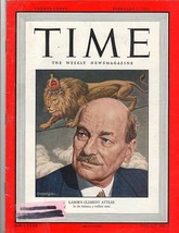 Time Magazine 1950, February 6, Labor&#39;s Clement Attlee - £16.37 GBP
