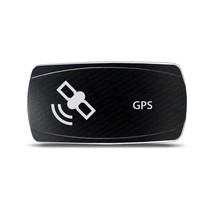 CH4x4 Rocker Switch GPS  Symbol  -  Horizontal - White LED - £13.44 GBP