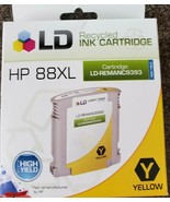 HP88XL LD RECYCLED INK CARTRIDGE LD-REMANC9393 YELLOW, NIB - £11.85 GBP