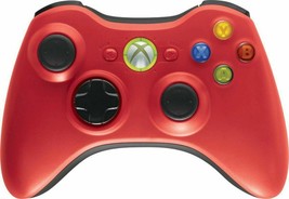 Microsoft OEM Wireless Gamepad Controller RED / BLACK for Xbox 360 - £35.50 GBP