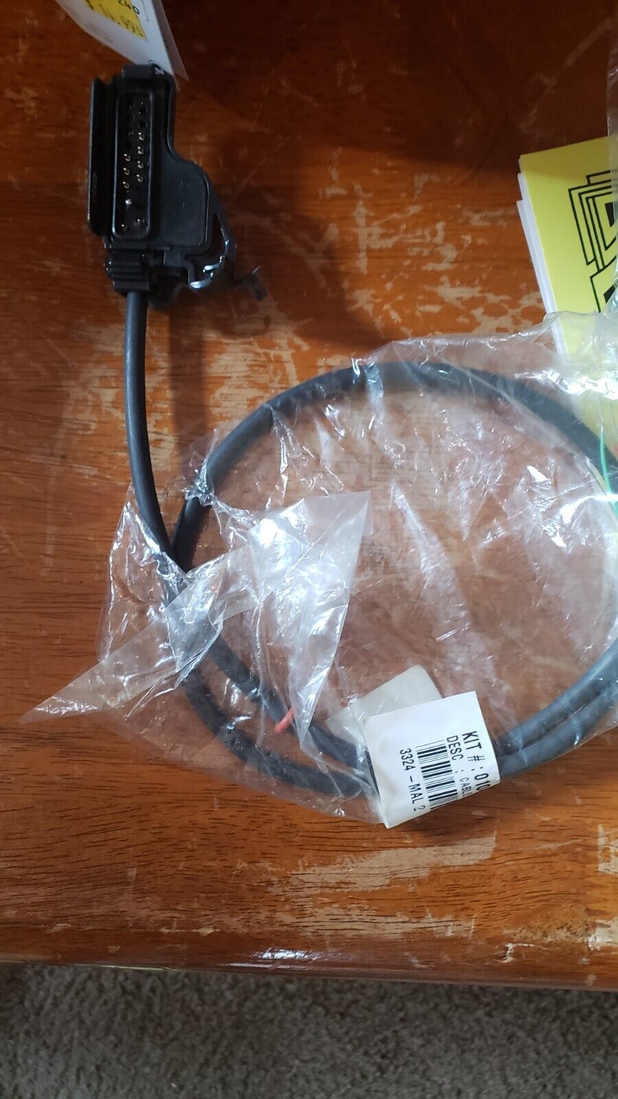 NEW Motorola Cable Cord Connector Mic Microphone PSM 24&quot; MAL 2 # 0104004j47 - $24.52