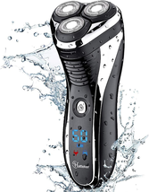 Electric Shaver Rotary Razor Men Cordless Beard Trimmer Pop-Trimmer Wate... - $29.21