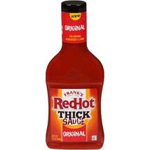 Franks Redhot Original Thick Sauce, 13 Ounce Pack Of 6 Included - £20.43 GBP