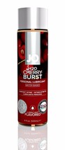 SYSTEM JO H2O FLAVORED LUBE WATER BASED LUBRICANT CHERRY BURST 4.0 oz - £14.19 GBP