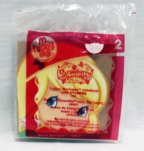 VINTAGE SEALED 2010 McDonald&#39;s Strawberry Shortcake Lemon Meringue Notebook - £11.72 GBP