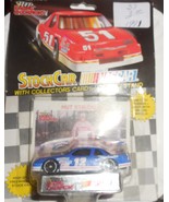 1991 Racing Champions &quot;#12 Hut Stricklin&quot; 1/64 Mint With Collector Card - £3.19 GBP