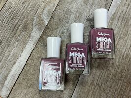(3pack) Sally Hansen Mega Strength Nail Color, 054 Boss Babe, 0.4 fl oz - €11,00 EUR