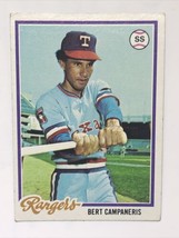 Bert Campaneris 1978 Topps #260 Texas Rangers MLB Baseball Card - £0.79 GBP