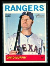 2013 Topps Heritage Baseball Trading Card #153 David Murphy Texas Rangers - £7.81 GBP