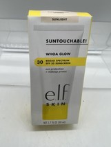 Sunlight e.l.f. Suntouchable! Whoa Glow SPF30&amp; Face Primer elf 1.69z COM... - £7.70 GBP