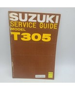 Suzuki T305 T 305 Motorcycle Service Shop Repair Manual  OEM 99301-18000 - £15.21 GBP