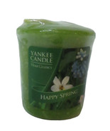 Lot of 2 Yankee Candle Votive HAPPY SPRING Sealed Discontinued Retired G... - $10.00