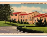 Pueblo College Administratiion Wing Pueblo Colorado Co Unp Lino Cartolin... - $3.03