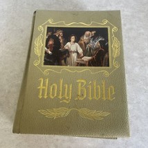 Vtg Holy Bible Catholic Heirloom Edition New American Bible 1971-1972 Red Letter - £20.37 GBP