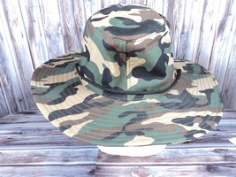 John Deere Wide Brim Camo Boonie Sun Outback Hat - Large - £19.32 GBP