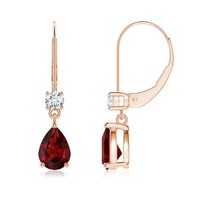 Authenticity Guarantee

ANGARA 1.91 Ct Pear Garnet Leverback Drop Earrings wi... - $1,385.10