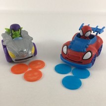 Marvel Spidey And His Amazing Friends Disc Shooter Vehicles Green Goblin Toy - $34.60