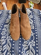 Vince Camuto Leather or Suede Booties - Parrla - Brown  Size  7 M - £19.52 GBP