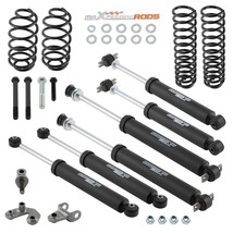 2.5&quot; Lift Kit w/ Dual Steering Stabilizer For Jeep Wrangler TJ 4WD 6-Cyl... - £293.47 GBP