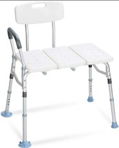 OasisSpace Tub Transfer Bench Heavy Duty 500lbs Shower Seat OS-28LBM-BC-3306-1-W - £74.89 GBP
