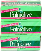 3 PALMOLIVE Mild Bath BAR SOAP Classic Scent Original GREEN 3.2 oz ounce... - $14.34