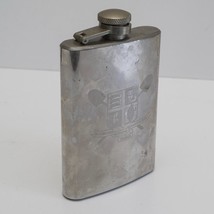 American Working Terrier Association Pin Stainless Steel Flask 4oz - £37.30 GBP