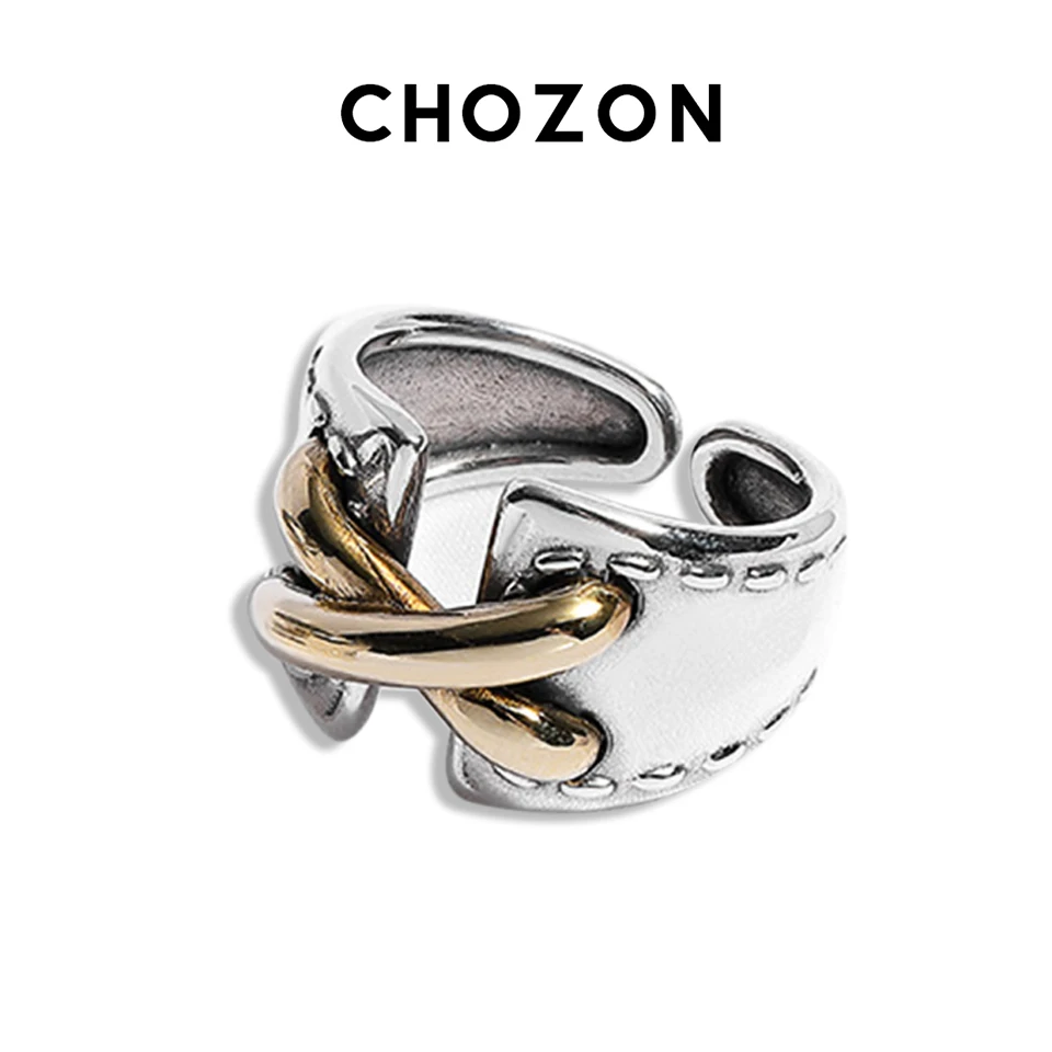 Japan Osaka 925  Silver Ring Female Open Fashion Personality Trendy Temperament  - $62.28