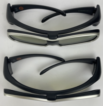 Lot of 2 Pairs Panasonic TY-EW3D10 3D Full HD Glasses - $29.69