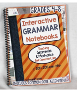 Interactive Grammar Notebook Grades 4-8, Teaching Grammar &amp; Mechanics 20... - $10.66