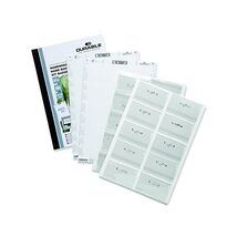 Durable Name Badge Set with Pin 54 x 90 mm (Pack of 20)  - $17.00