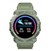 FD68S Smart Watch Fitness Tracker for Men and Women and Heart Rate Monitor Green - £9.95 GBP