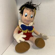 Mattel Disney Pinocchio Plush Toy 18 Inches Retired Vintage 1992 As Is - $24.45